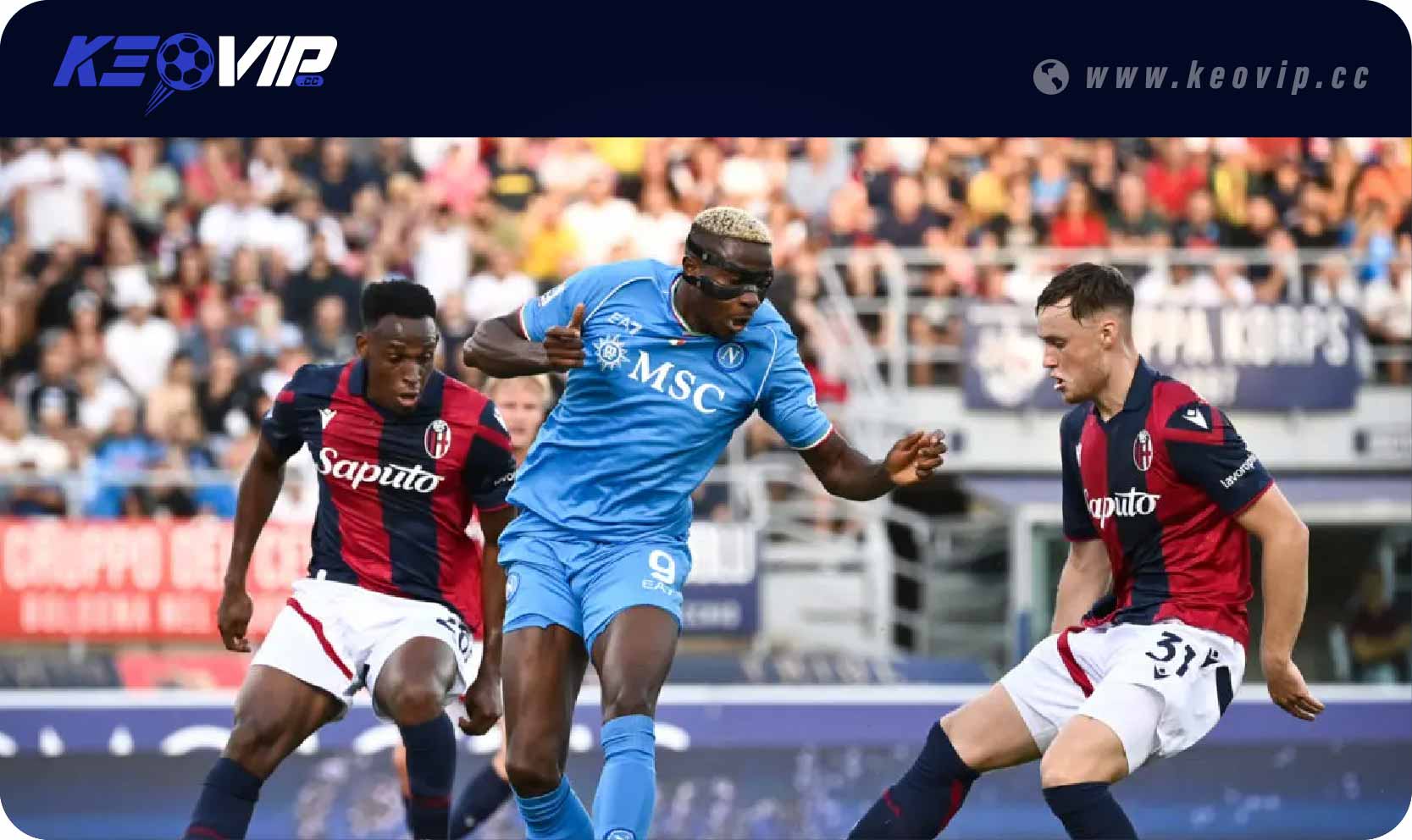 Soi kèo châu Á Napoli vs Bologna (Handicap)