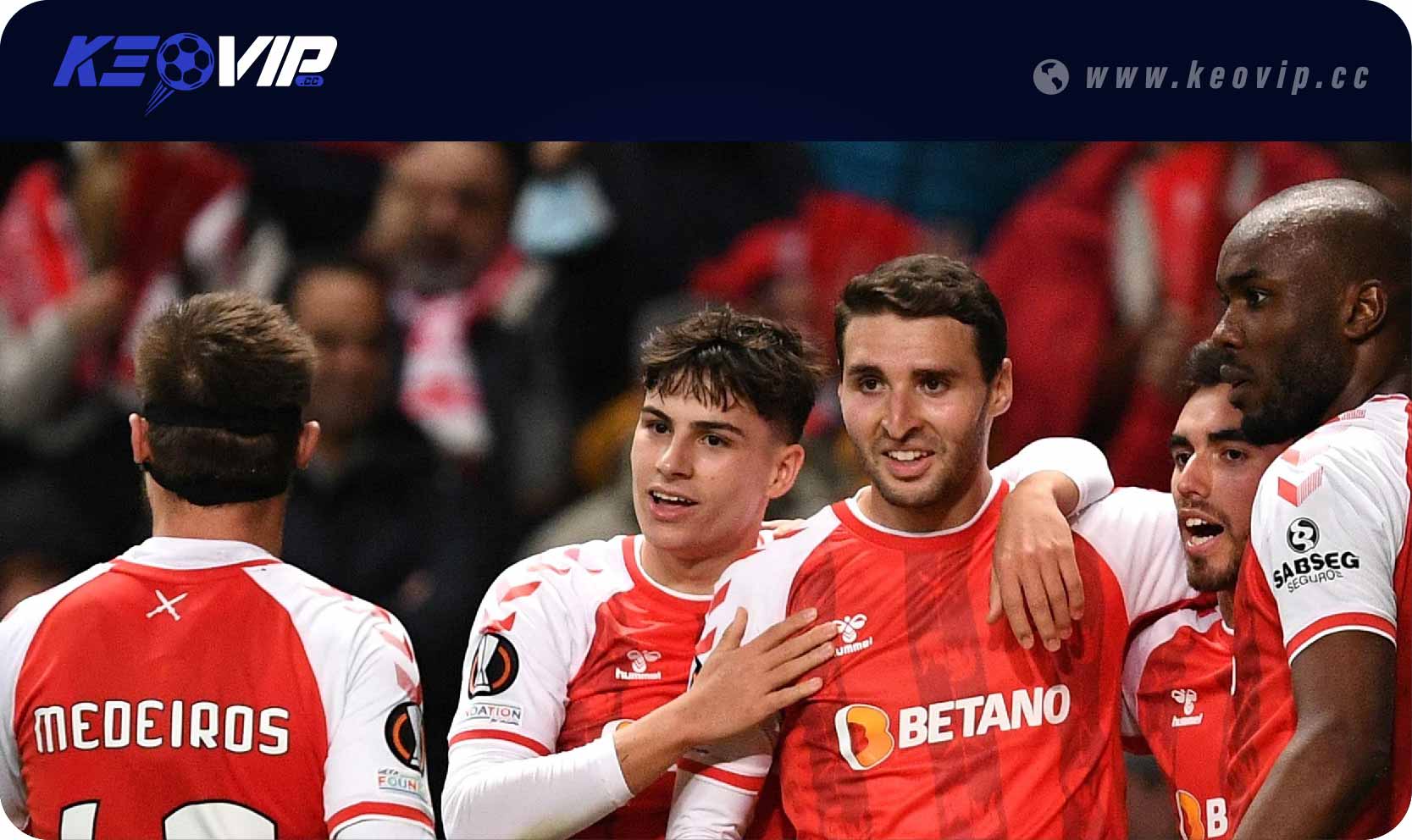 Soi kèo châu Âu Sporting Braga vs Servette