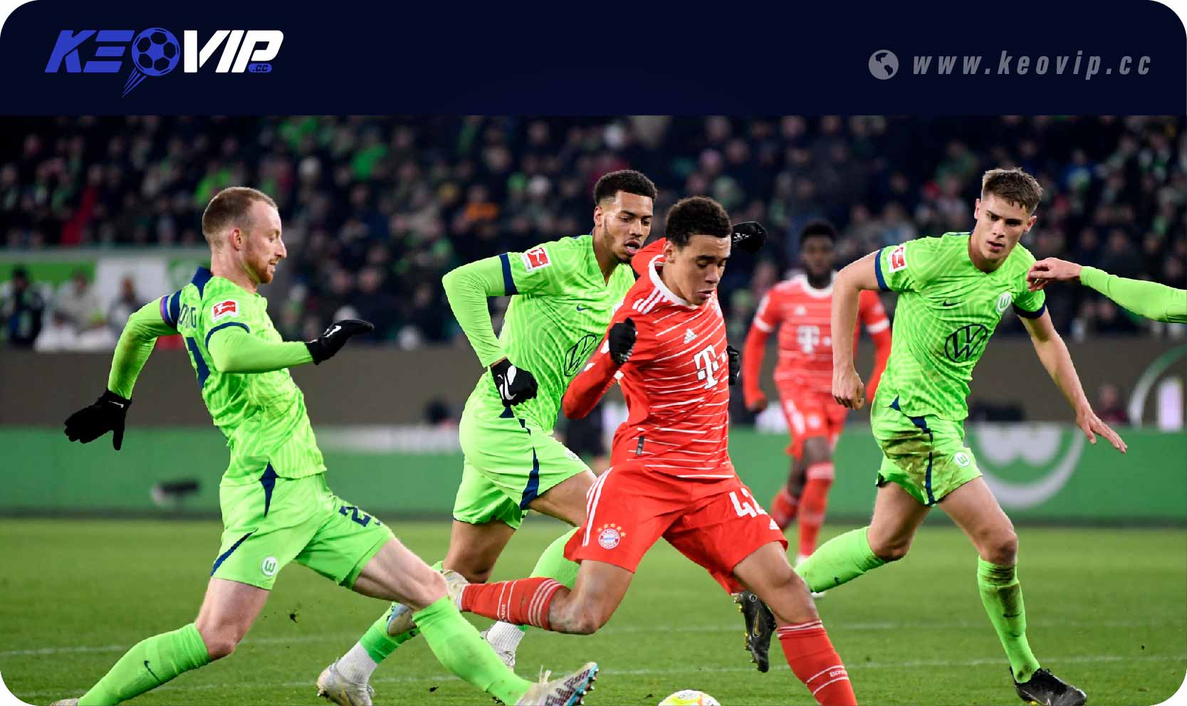 Soi kèo châu Á Wolfsburg vs Bayern (Handicap)