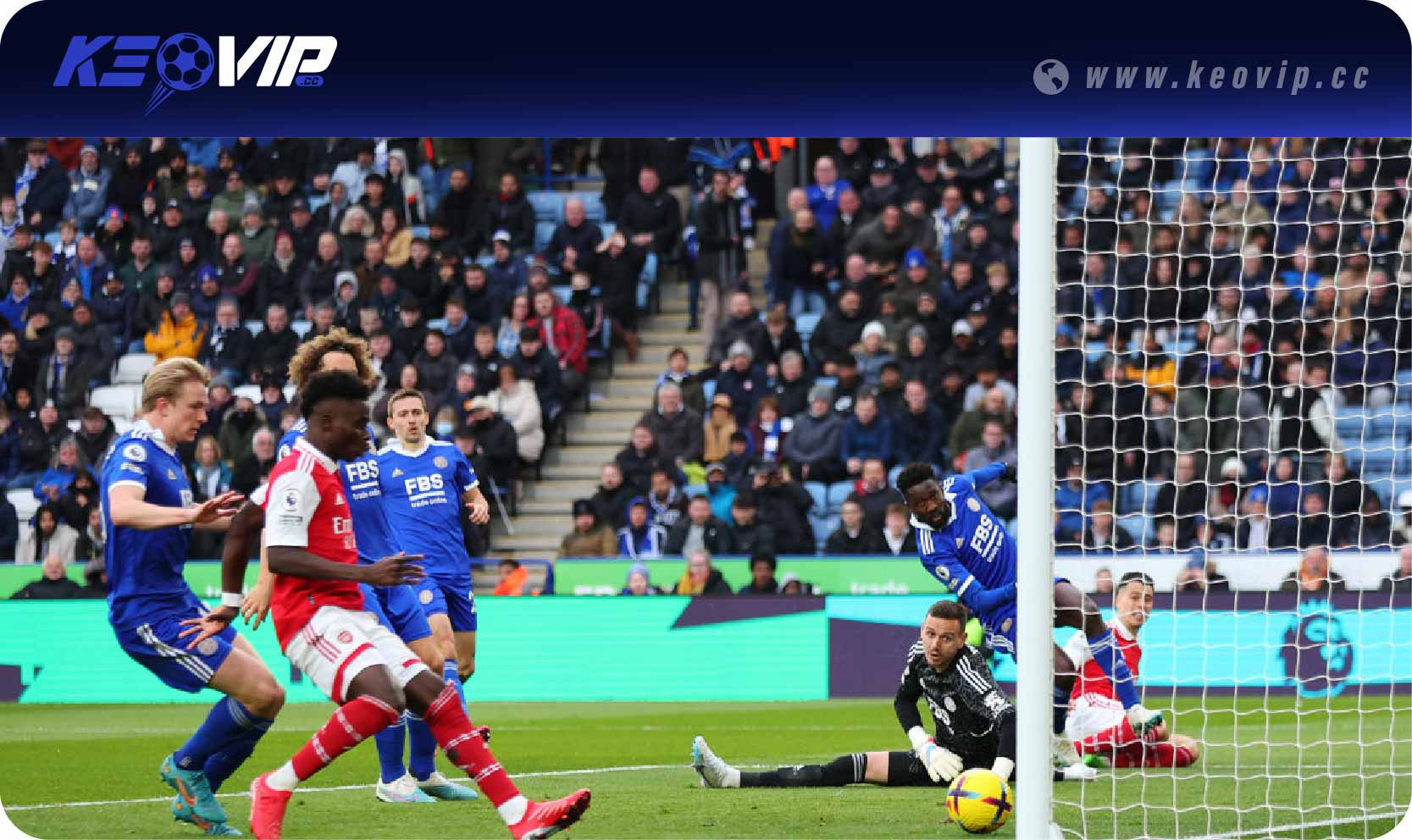 Soi kèo châu Á Arsenal vs Leicester City (Handicap)