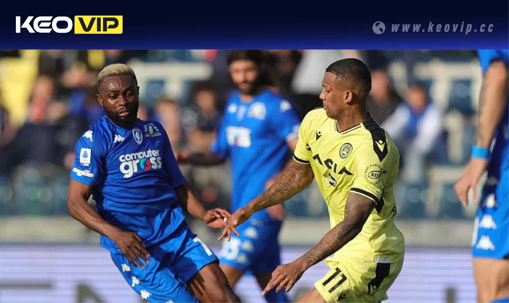 Soi kèo châu Á Empoli vs Udinese (Handicap)