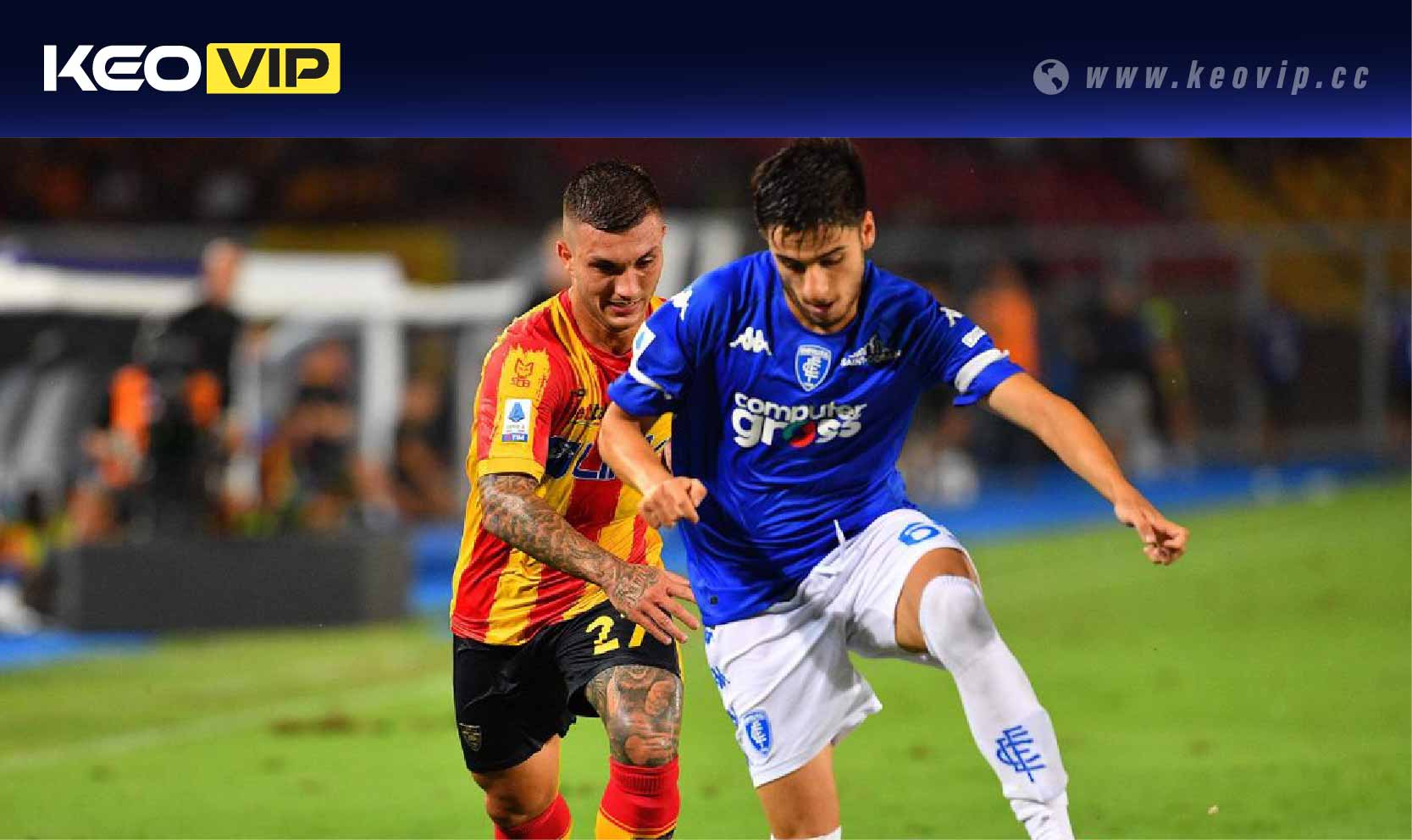 Soi kèo châu Á Lecce vs Empoli (Handicap)