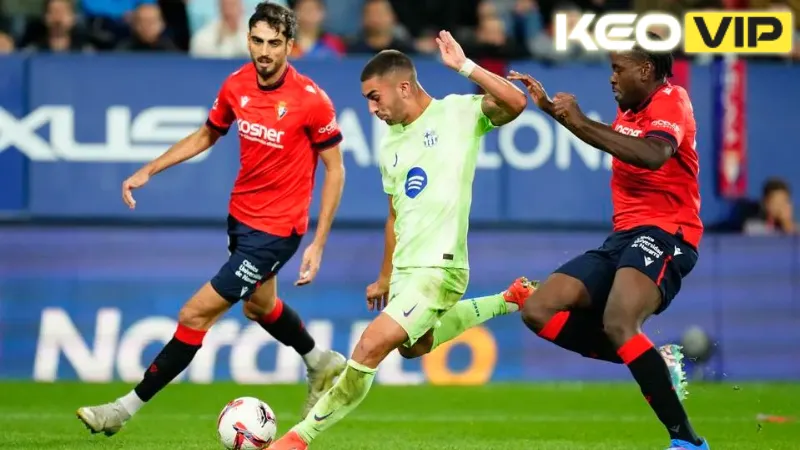 Phong độ gần đây và cơ hội của hai đội Barcelona vs Osasuna trước trận
