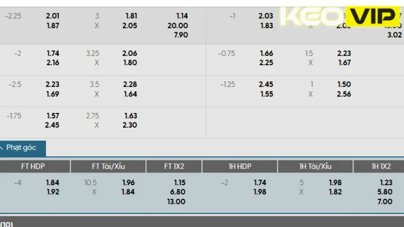 Bảng kèo trận Leicester City vs Sheffield Wed 22h30 ngày 10/08/2025